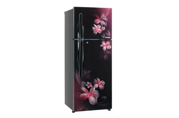 дизайн холодильника LG в ярких цветах